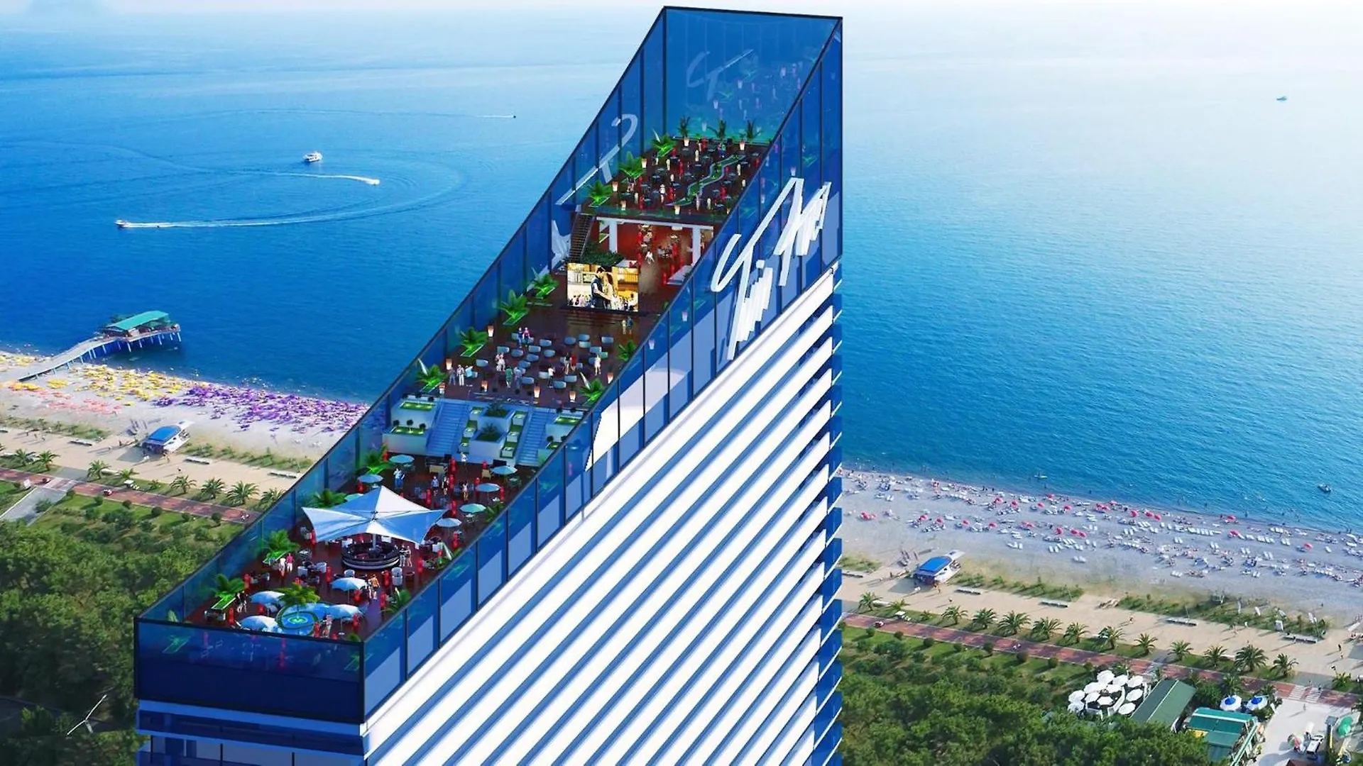 Orbi City Panorama With Sea View Aparthotel Batumi